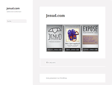 Tablet Screenshot of jenud.com